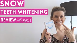 SNOW Teeth Whitening  Review [upl. by Sami]