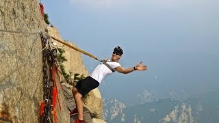 Deadliest Hike in the World Mount Huashan China [upl. by Acsot185]