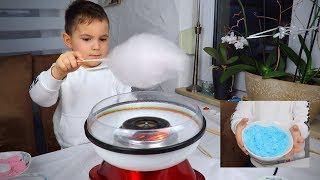 DIY bunten Zucker und Zuckerwatte selber machen [upl. by Norraf]