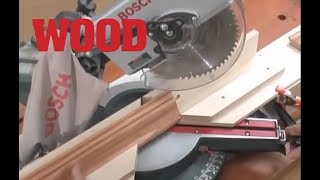 The Simple Accurate Way to Cut Crown Molding  WOOD magazine [upl. by Hovey]