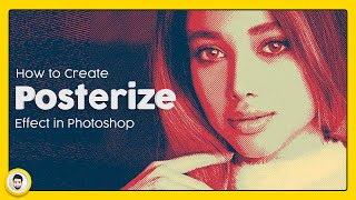 Photoshop Tutorial How to create Posterize Effect in Photoshop in 3 Simple Steps [upl. by Tacy]