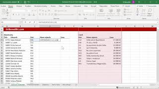 SVYHLEDAT Excel Jednoduchý návod a příklad [upl. by Kaliope]