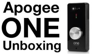 Apogee One Audio Interface Unboxing Overview amp Test [upl. by Ahsiuqal513]