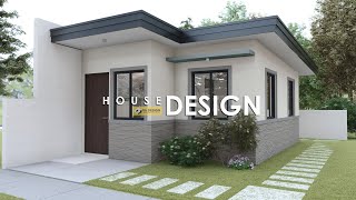 SMALL HOUSE DESIGN  460m x 800m 37 sqm  2 BEDROOM [upl. by Arvid385]