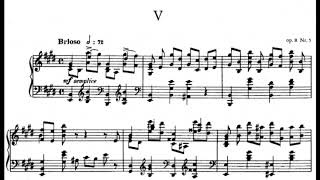 Alexander Scriabin  12 Etudes Op 8 Audio  sheet music [upl. by Mavra259]