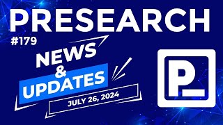 Presearch News amp Updates 179 [upl. by Fradin616]