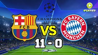 Barcelona vs Bayern Munich 110 Full Match Highlights  Barcelona 11 Goals [upl. by Eilujna]