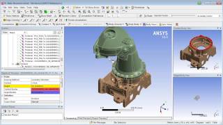 Simulating Bolted Assemblies with ANSYS [upl. by Yetti295]