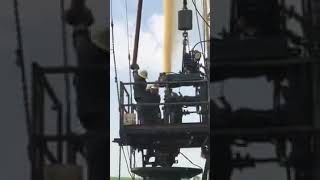 Gas Well Blowout On A Service Rig WOW [upl. by Kristianson]