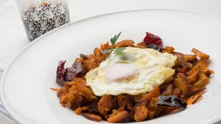 Receta de migas extremeñas  Karlos Arguiñano [upl. by Assener884]