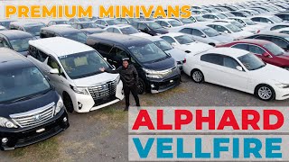 Toyota Alphard and Toyota Vellfire  Premium Minivans from Japan [upl. by Jorey]