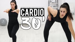 CARDIO 30 MINUTOS PARA ADELGAZAR RÁPIDO  QUEMA GRASA [upl. by Gillian]