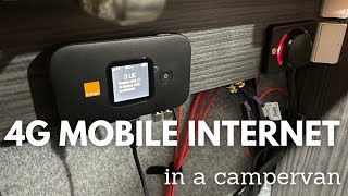 Installing a Mobile 4G WiFi router and external antenna in a Campervan  RV  Poynting Puck 2 [upl. by Peisch546]