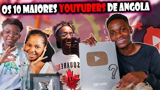 Os MAIORES YOUTUBERS ANGOLANOS 2021 [upl. by Assirrec]