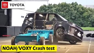 Toyota VoxyNoah Crash＆Safety test [upl. by Pickford911]