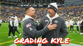 Grading 49ers HC Kyle Shanahans Performance in 2024 [upl. by Dranik]