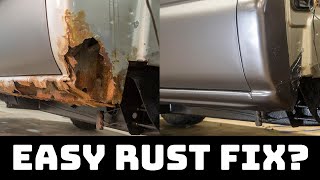 Easiest Way To Deal With Rusty Rocker Panels [upl. by Schroer]