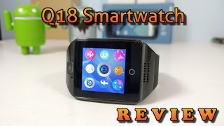 Q18 Smartwatch REVIEW [upl. by Oicram860]