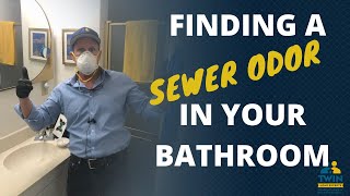 Finding A Sewer Odor In Your Bathroom [upl. by Borreri]