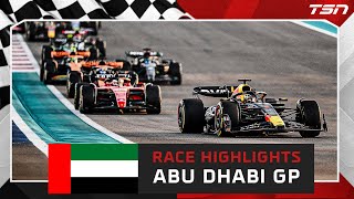 F1 RACE HIGHLIGHTS Abu Dhabi Grand Prix [upl. by Hooper906]