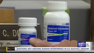 Valsartan Heart Medicine Recalled [upl. by Esiuole]