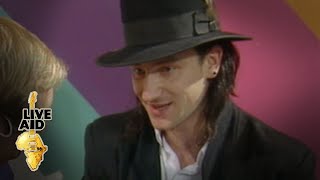 Bono  BBC Interview Live Aid 1985 [upl. by Nnyliram708]