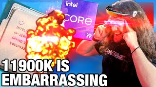 Pathetic Intel Core i911900K CPU Review amp Benchmarks Gaming Power Production [upl. by Airetnuhs]