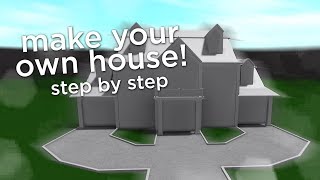 How to Build a House in Bloxburg [upl. by Effie]