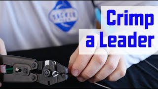 How to Correctly Crimp Lines and Leaders [upl. by Ermey200]