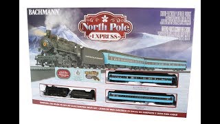 Bachmann 00751 North Pole Express Train Set [upl. by Lizned]