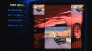 Need For Speed 4 High Stakes Main Menu Music With Demo Videos PSX [upl. by Arze]