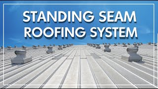 Standing Seam Roofing System  Double Insulated [upl. by Terbecki258]