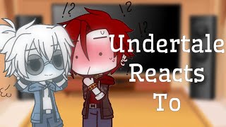 Undertale reacts to KUSTARD  gacha [upl. by Muscolo304]