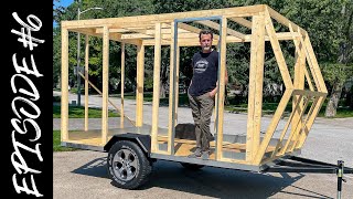 How to Build a Travel Trailer  DIY Guide to Installing the Floor and Framing [upl. by Brelje]