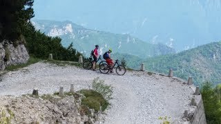 MTBTour Gardasee  Passo di Tremalzo  WALCHSEE BKER [upl. by Ahsinac496]