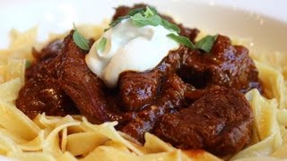 Beef Goulash  Hungarian Beef Goulash Recipe  Paprika Beef Stew [upl. by Mann360]