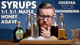 Essential Cocktail Syrups  Sugars in cocktails EXPLAINED Vol1 [upl. by Cori931]