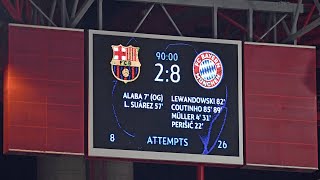 82 What a night Highlights FC Barcelona  FC Bayern [upl. by Bunow]