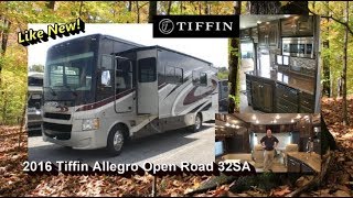 PreOwned 2016 Tiffin Allegro Open Road 32SA  Mount Comfort RV [upl. by Davine43]