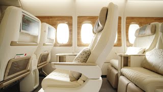 Enjoy more comfort in Premium Economy  Emirates Airbus A380 [upl. by Aneled]