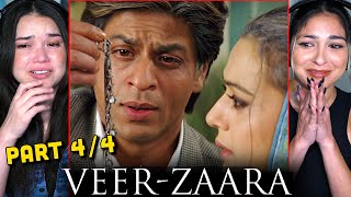 VEER ZAARA Movie Reaction Part 44 amp Review [upl. by Melva770]