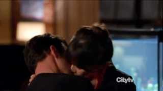 Jess amp Nick KISS again New Girl 2x19 SLOW MOTION [upl. by Marigolde]