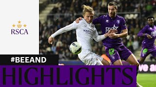 HIGHLIGHTS Beerschot  RSC Anderlecht  20242025 [upl. by Annmarie331]