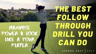 THE BEST FOLLOW THROUGH DRILL YOU CAN DO [upl. by Soelch832]