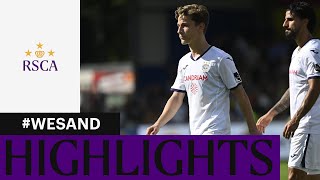 HIGHLIGHTS Westerlo  RSC Anderlecht  20222023 [upl. by Tnahsin829]