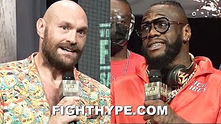 FULL TYSON FURY VS DEONTAY WILDER 3 HEATED FINAL PRESS CONFERENCE [upl. by Nydnarb292]