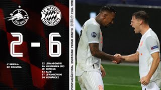 quotWe stayed hungryquot  Highlights RB Salzburg vs FC Bayern 26 [upl. by Anitsrhc]