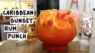 Caribbean Sunset Rum Punch [upl. by Cara558]