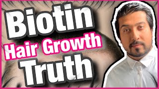 Biotin Hair Growth Truth Revealed  Is Biotin Good for Hair Growth 💇‍♂️ [upl. by Dyob]