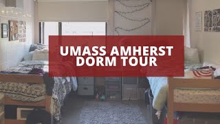 Southwest Dorm Tour  Living at UMass Amherst [upl. by Eitsym]